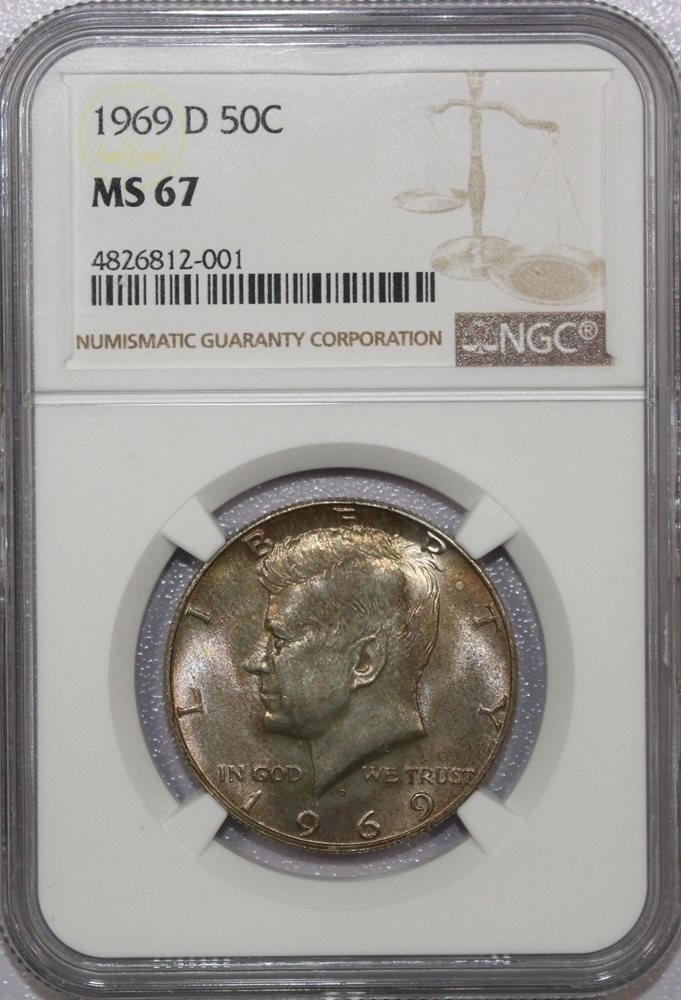 2018 P /& D Kennedy Half Dollar 2 Coin Set 50c NGC MS67