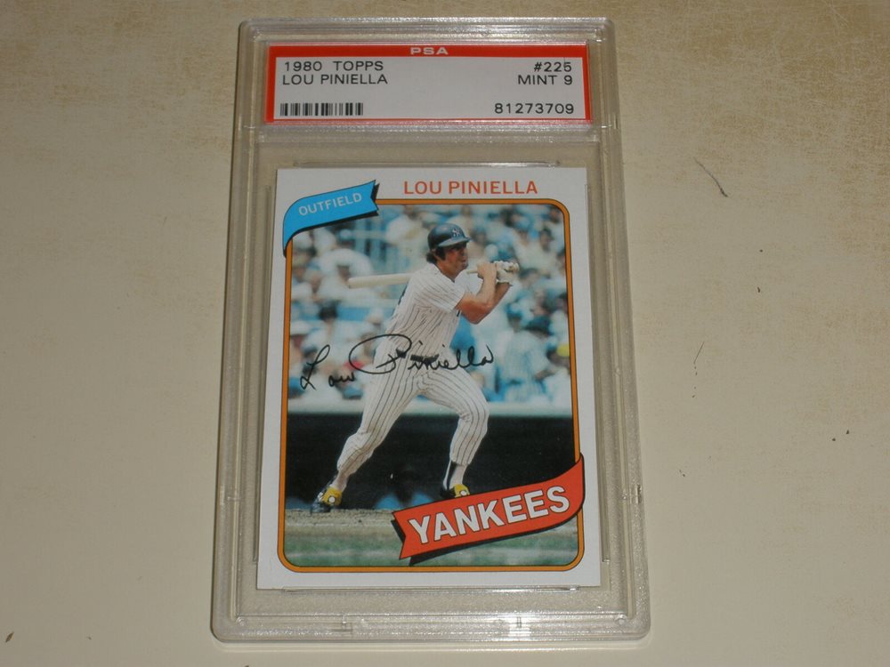 Auction Prices Realized Baseball Cards 1980 TOPPS Lou Piniella