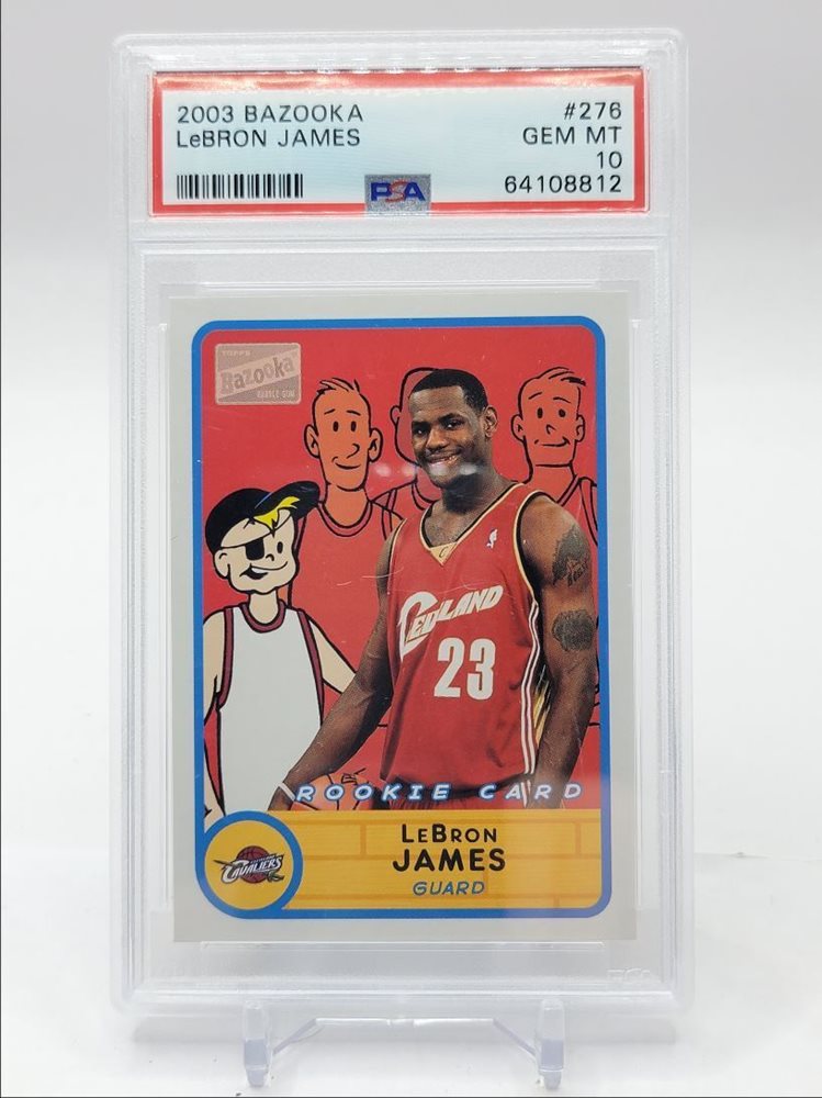 レブロン Lebron James 2003-04 Bazooka RC（Auction Prices