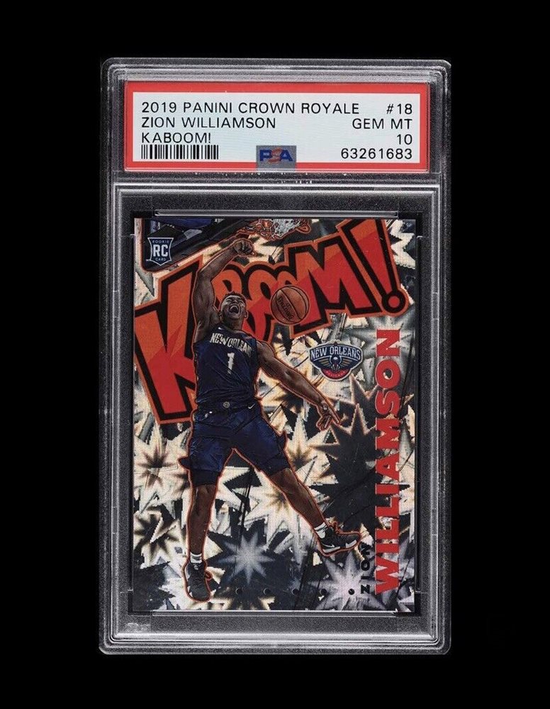 【25シリ RC】ZION WILLIAMSON CROWN E 25シリ RC】ZION WILLIAMSON CROWN ROYALE