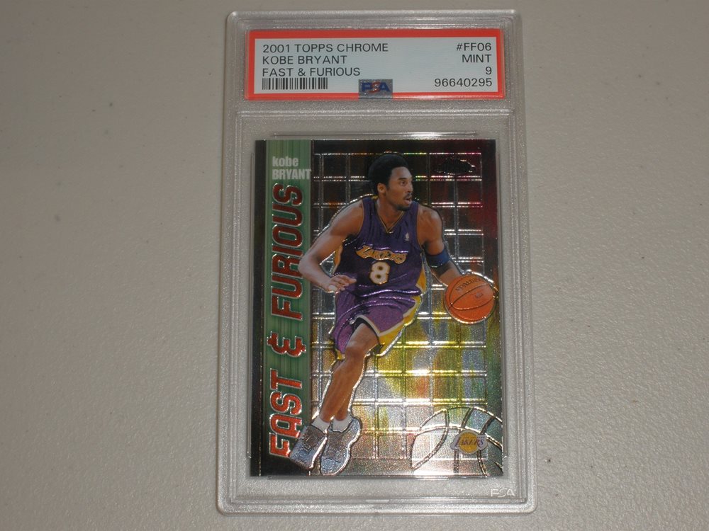 Kobe Bryant 2001 Topps Chrome #50 Refractor Price Guide
