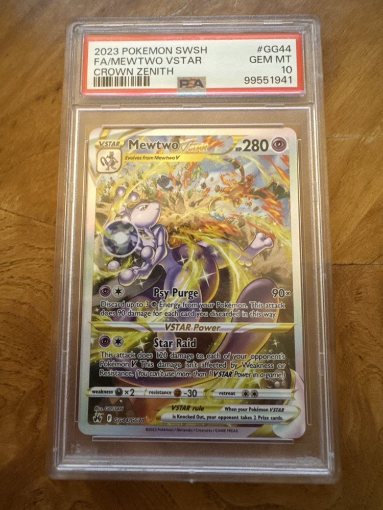 2023 ポケモンカード Mewtwo VSTAR #GG44 PSA 10 POKEMON PSA 9 2023 Crown Zenith Mewtwo Vstar GG44/GG70 | eBay