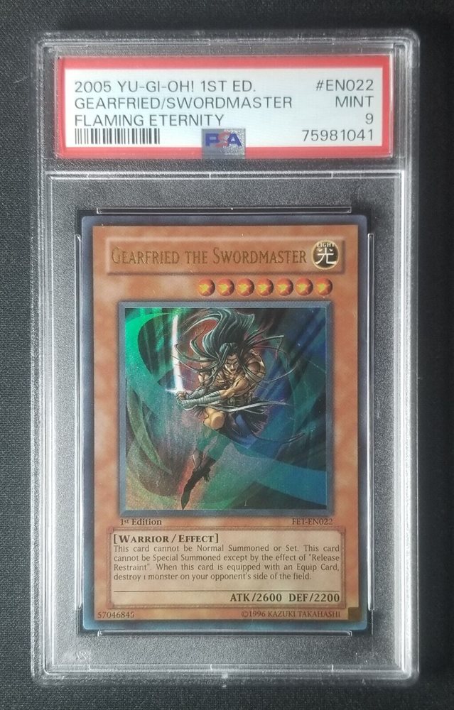 遊戯王OCG デュエルモンスターズ Gearfried the Swordmaster 1st Edition yugioh Gearfried the Swordmaster FET-EN022 1st Edition Ultra