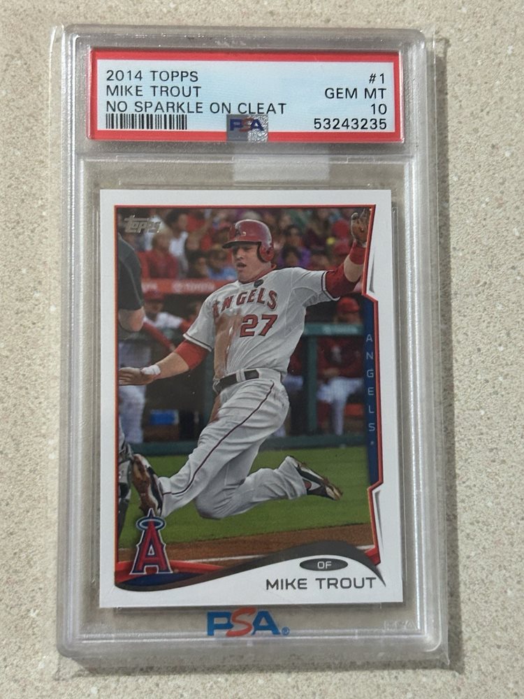 2014 Topps SSP マイク・トラウト　GATORADE イメージ Auction Prices Realized Baseball Cards 2014 TOPPS Mike Trout