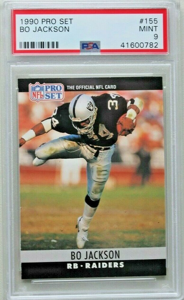 Auction Prices Realized Football Cards 1990 Pro Set Bo Jackson
