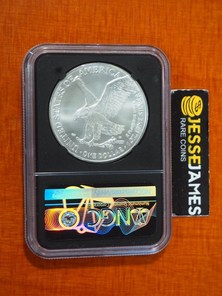 トランプ銀貨 2020年 PCGS MS70 2021年NGC MS70 2枚 2021 SILVER EAGLE NGC MS70 JOHN MERCANTI SIGNED FIRST DAY OF