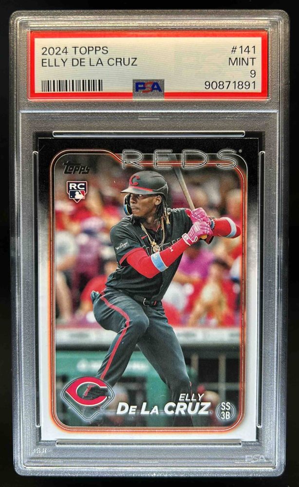 【貴重】_ＰSA9鑑定品_ELLY DE LA CRUZ_直筆オンカードサイン 貴重】_PSA9鑑定品_ELLY DE LA CRUZ_直筆オンカードサイン