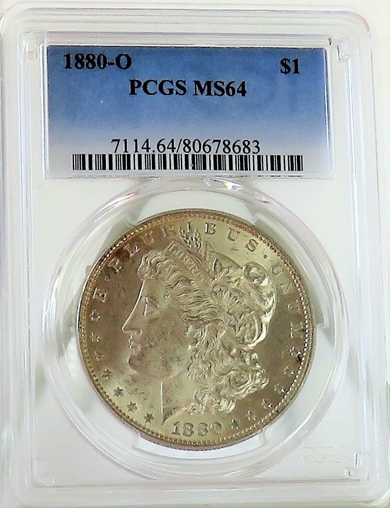 1880 O Morgan Silver Dollar $1 XF