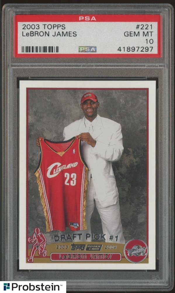 Auction Prices Realized Basketball Cards 2003 TOPPS Lebron James