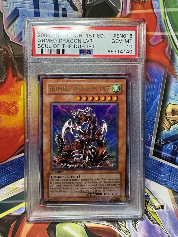 Yu-Gi-Oh! Armed Dragon LV3 Card (SOD-EN013) – 1st Edition Common From Soul Of The Duelist Set | Trading Card Game Singles