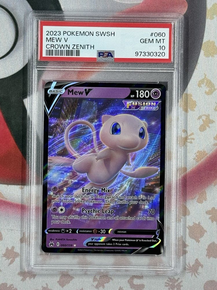 mew v pokemon card price Amazon.com: Mew V - 69/189 main image 0