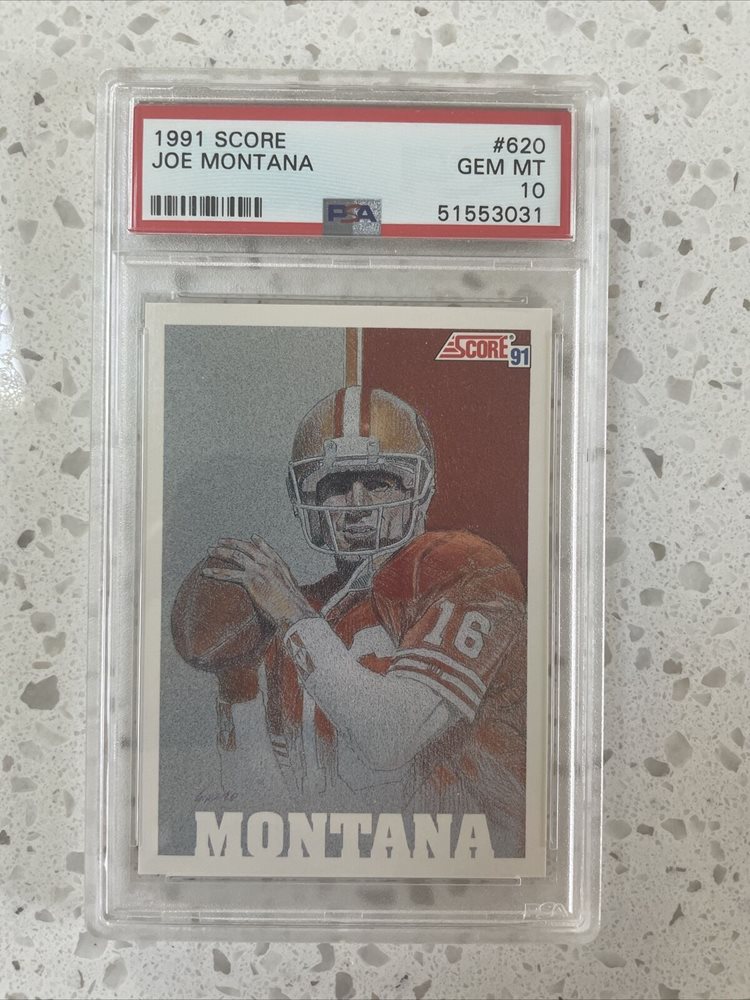 Auction Prices Realized Football Cards 1991 Score Joe Montana