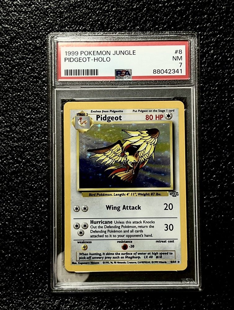 1999 pidgeot pokemon card SV03: Obsidian Flames ex #225/197 Orb Sports Cards & Collectibles (Do the damage before switching the Pokemon CGC 8.5 NM/MINT+ Pidgeot 24/64