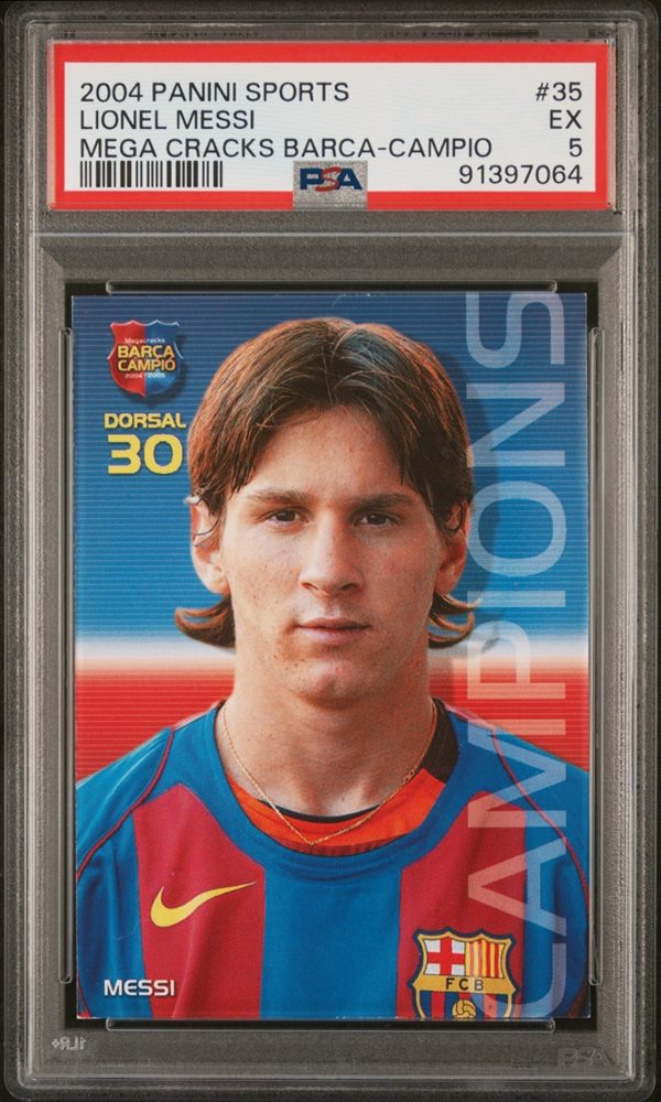 【PSA6】メッシ PANINI 04-05 ルーキーカード PSA6】メッシ PANINI 04-05 ルーキーカード Soccer - 2004