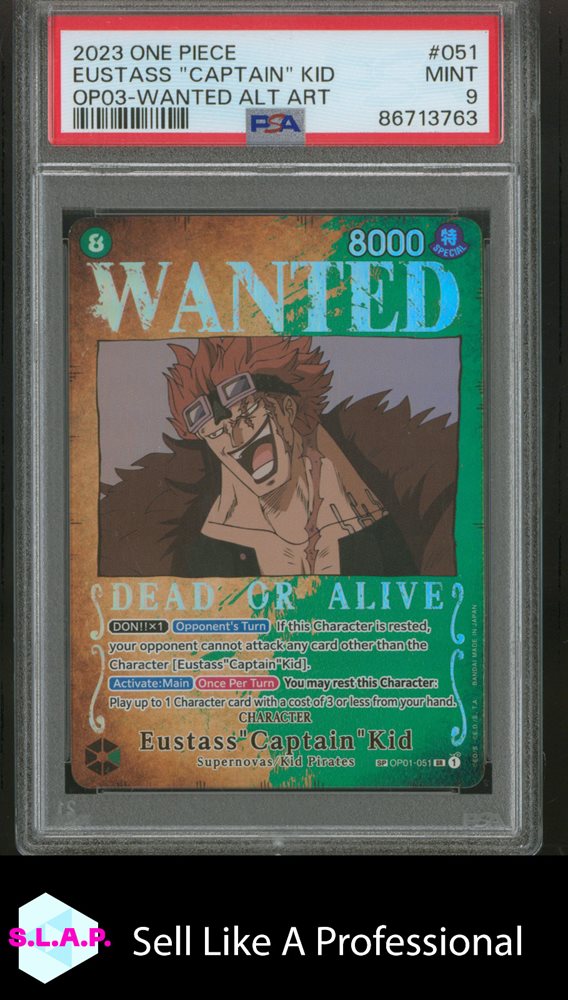 Auction Prices Realized Tcg Cards 2023 ONE PIECE OP03-PILLARS OF