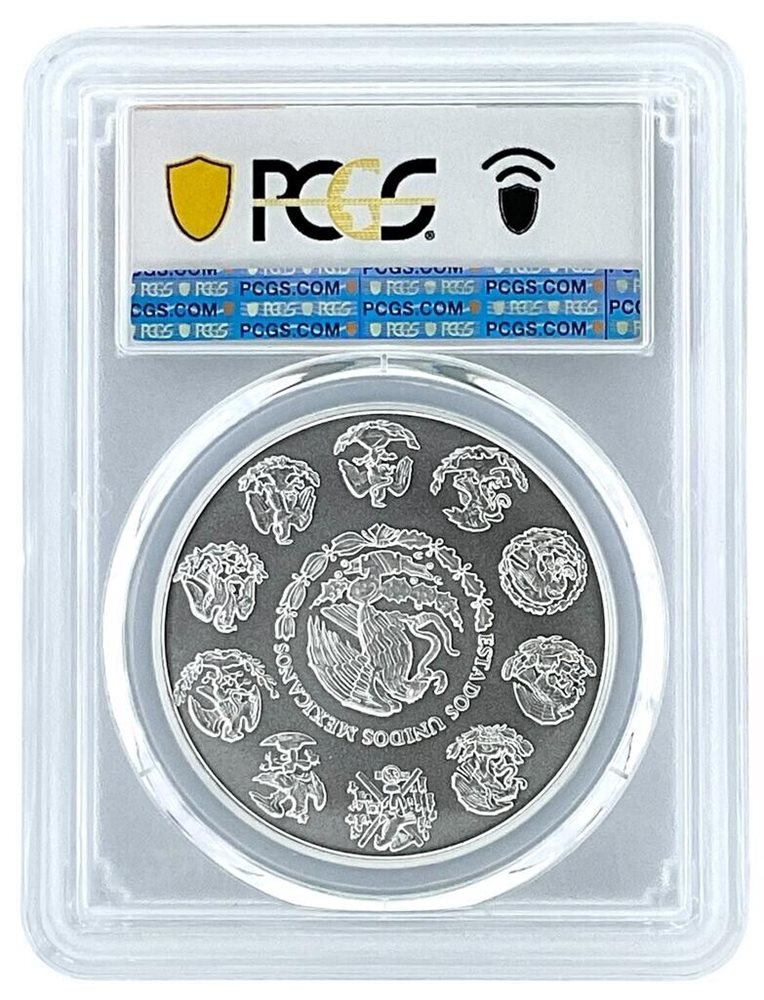 2024 Mexico 1oz Silver Libertad PCGS MS70 - Flag Label, MS70