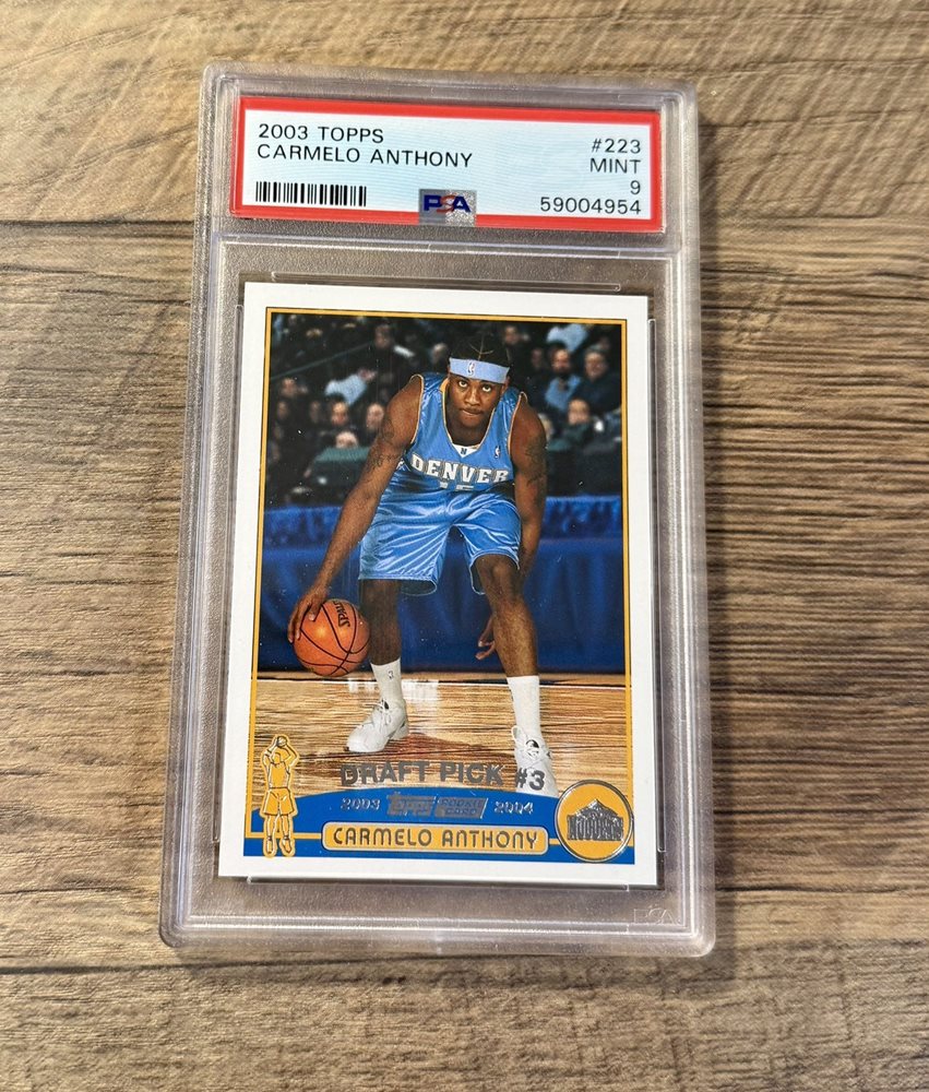 その他 2003 topps Carmelo Anthony rc black /500 Carmelo Anthony 2003 Topps #223 Base Price Guide - Sports Card