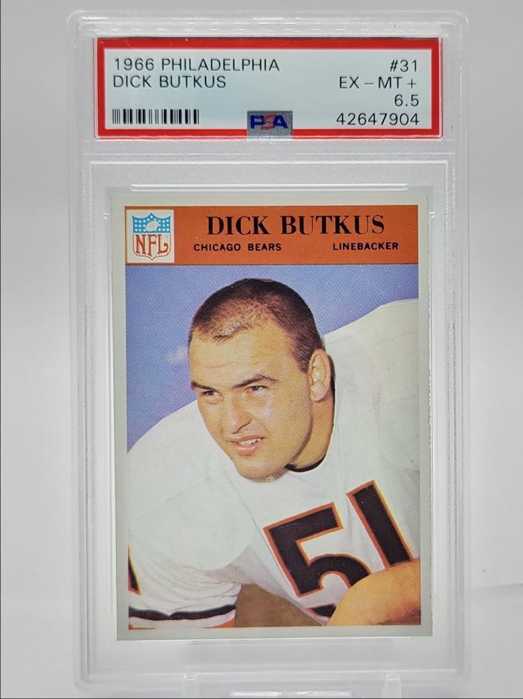 Auction Prices Realized Football Cards 1966 Philadelphia Dick Butkus
