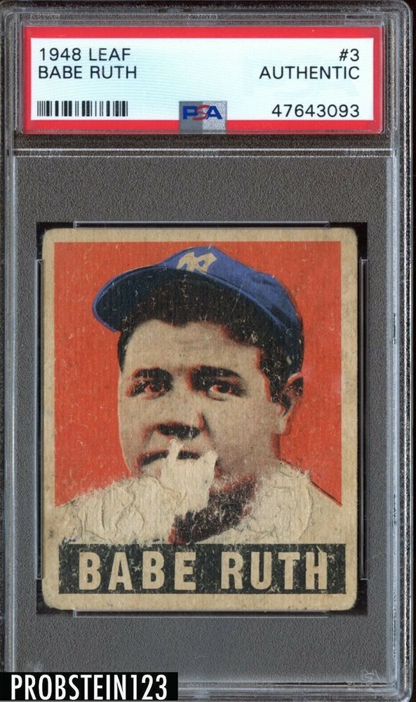 EBay Auction Item 383797299570 Baseball Cards 1948 Leaf