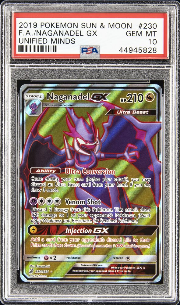ニンフィアGX PSA10 championship series 2019 2019 Pokemon S&M Hidden Fates Full Art Articuno GX #SV54 PSA