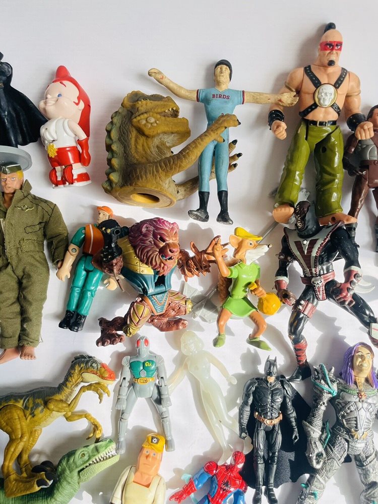 Vintage Action Figure Toy Lot 80s 90s 2000s Marvel DC C