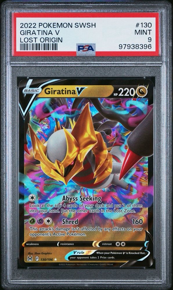 psa9 ギラティナ Giratina V PSA9 Pokemon 185/196 Giratina V PSA 9 - Lost Origin | eBay