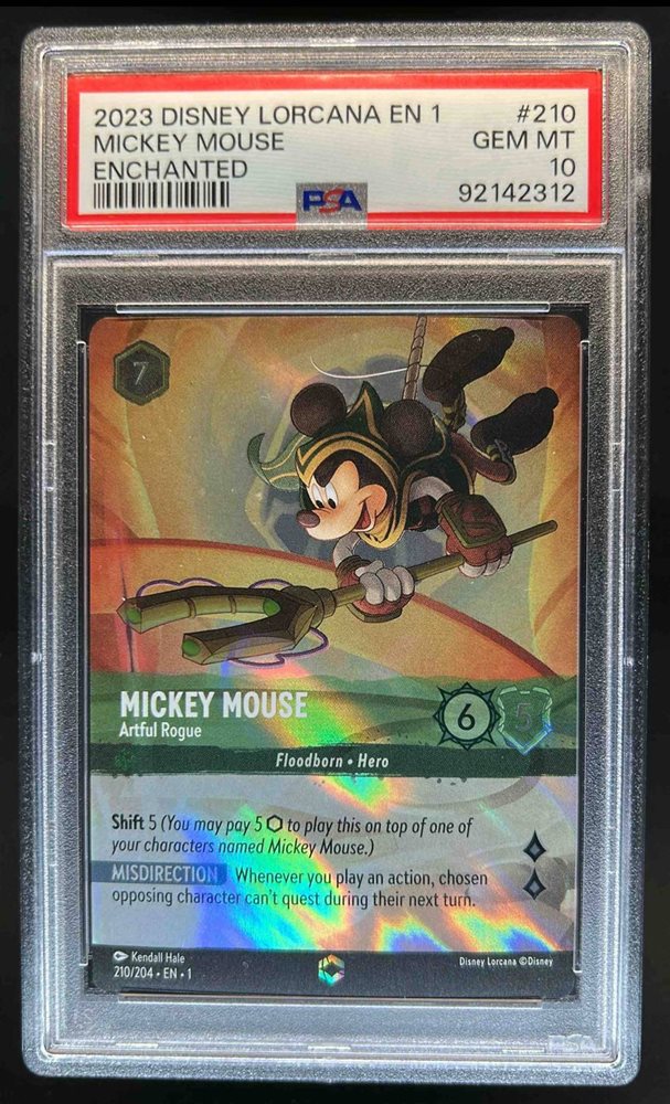 Auction Prices Realized Tcg Cards 2023 DISNEY LORCANA EN 1
