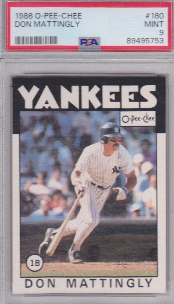 Auction Prices Realized Baseball Cards 1986 O-Pee-Chee Don Mattingly