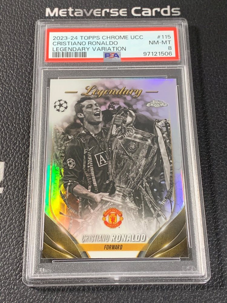 その他 Topps CRISTIANO RONALDO Image Variation 2022-23 Topps Chrome Sapphire UCL Cristiano Ronaldo Image