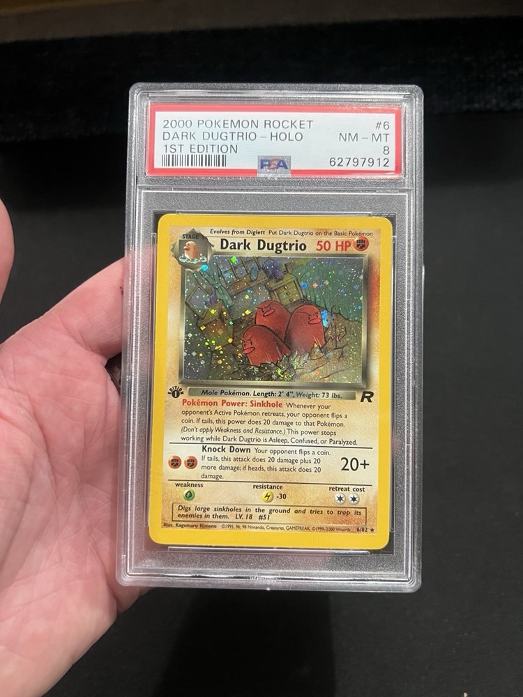 Auction Prices Realized Tcg Cards 2000 POKEMON ROCKET Dark Dugtrio