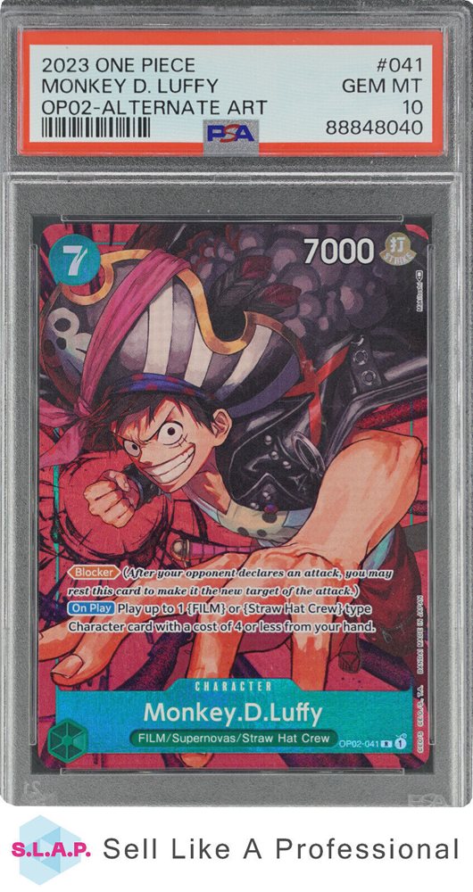 Auction Prices Realized Tcg Cards 2023 ONE PIECE OP02
