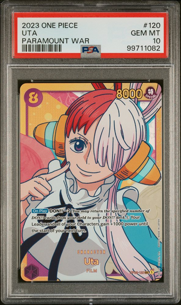 Auction Prices Realized Tcg Cards 2023 ONE PIECE OP02-PARAMOUNT