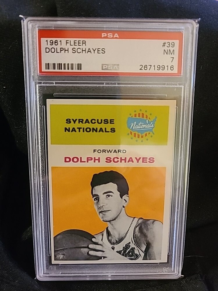Auction Prices Realized Basketball Cards 1961 FLEER Dolph Schayes