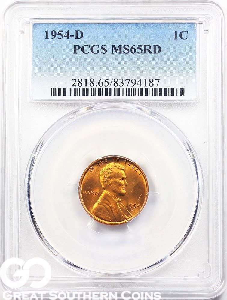 1930-S Lincoln Cent MS65RD PCGS Mint State 65 Red