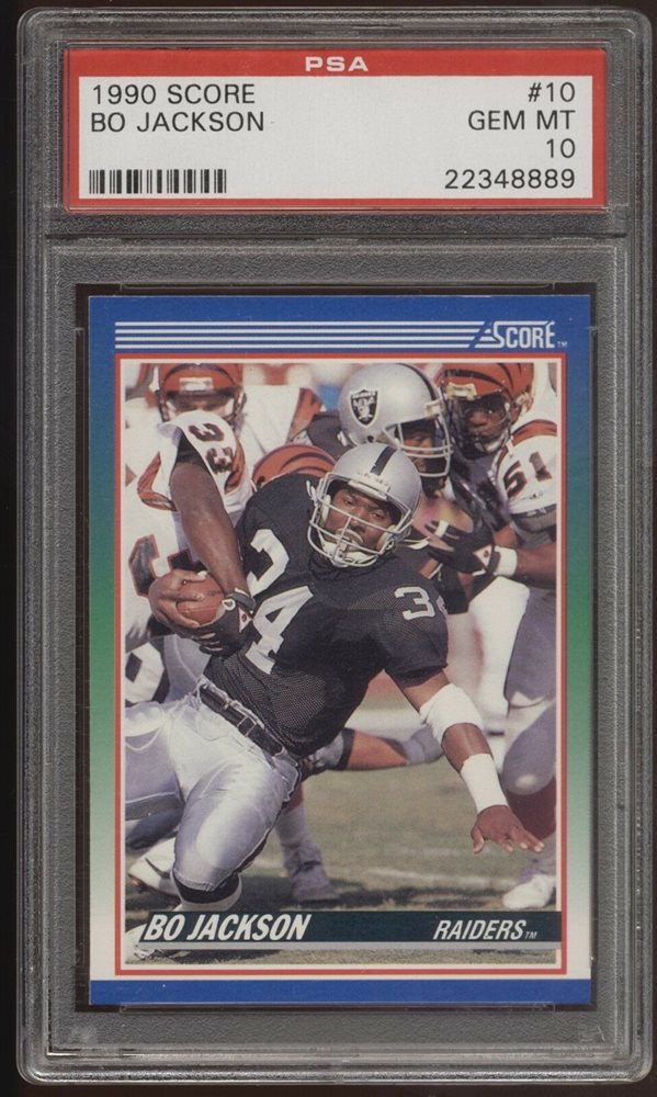 Auction Prices Realized Football Cards 1990 Score Bo Jackson