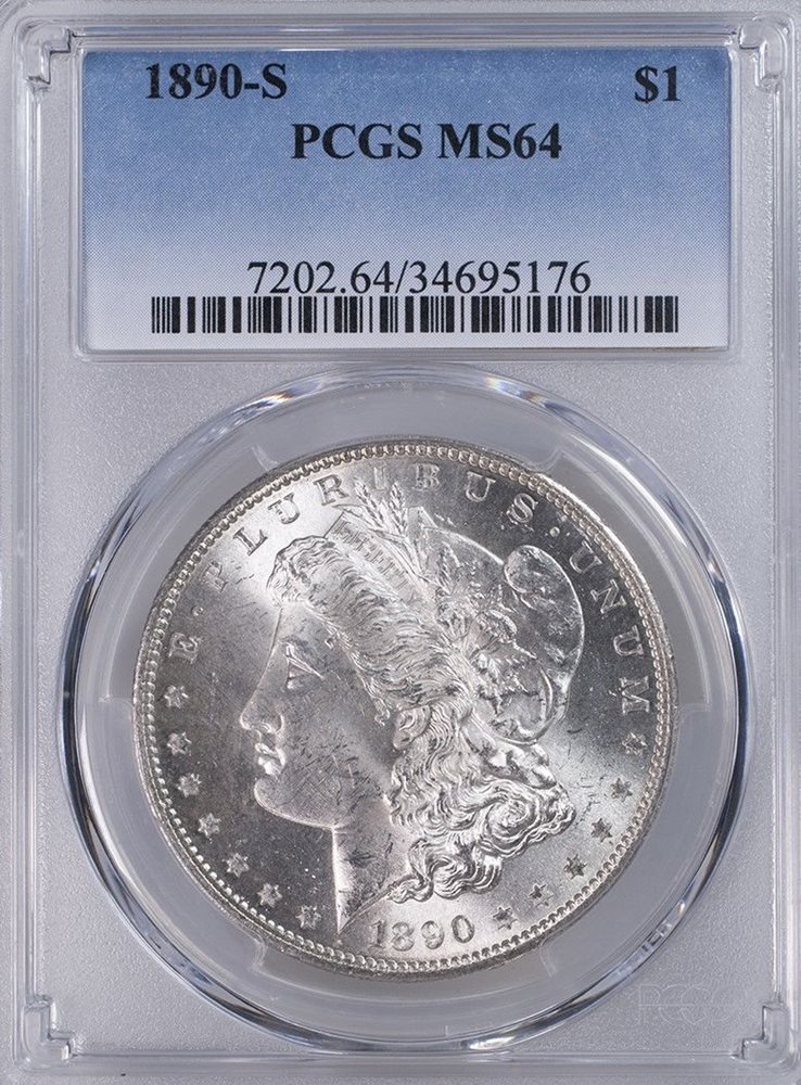 1895年 エチオピア　ゲルシュ 銀貨 PCGS MS64+ 1895年 エチオピア ゲルシュ 銀貨 PCGS MS64+ JCC | ジャパンコイン