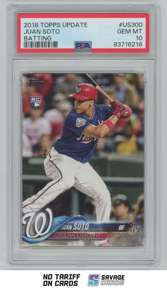Auction Prices Realized Baseball Cards 2018 TOPPS UPDATE Juan Soto