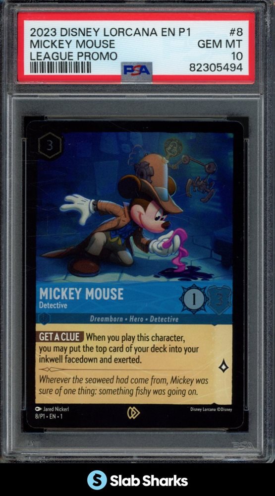 PSA10 lorcana ミッキーグーフィー gencon 2023 プロモ Auction Prices Realized Tcg Cards 2023 DISNEY LORCANA EN P1