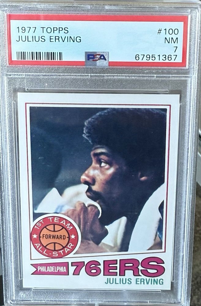 その他 PSA 6 - Julius Erving - 1977 Topps PSA 6 - Julius