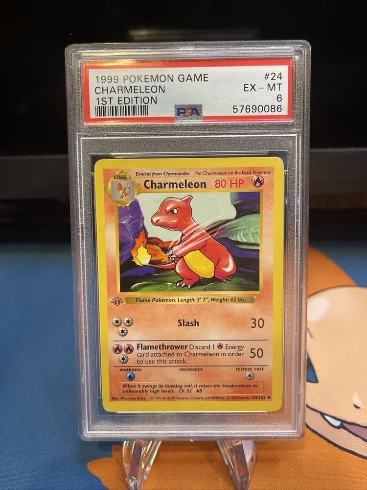 Pokemon Cards Charmeleon