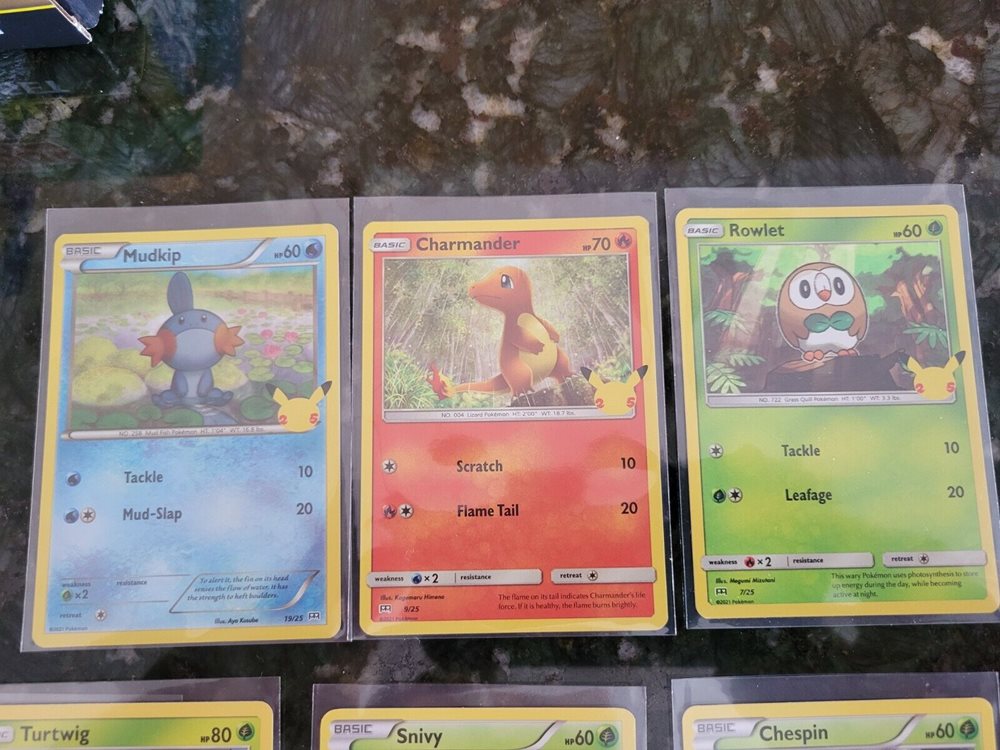 2021 Pok mon Rowlet Holo 9 25 McDonalds 25th Anniversar