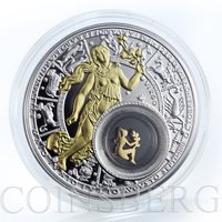 Coin 10 rubles Sign of the Zodiac Virgo Russia unc.