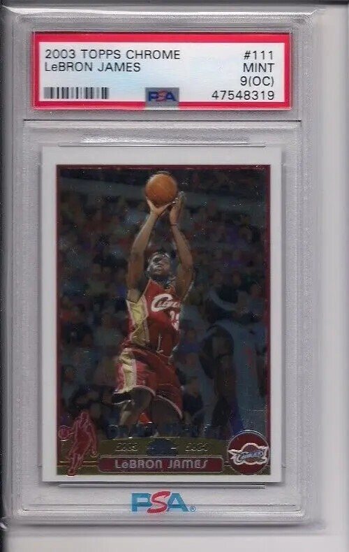 Auction Prices Realized Basketball Cards 2003 TOPPS CHROME Lebron