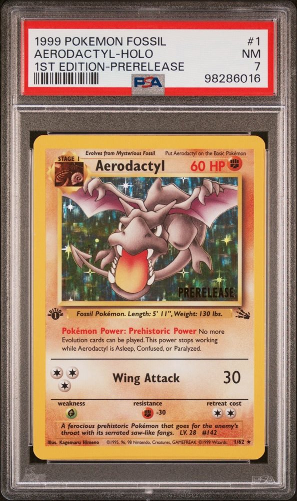 aerodactyl pokemon card 1995 Amazon.com: Pokemon - Aerodactyl (1) - Fossil main image 0