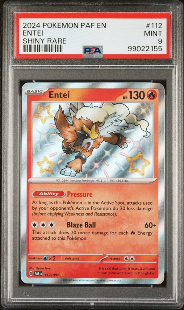 eBay Auction Item 305900189423 Tcg Cards 2024 Pokemon Paf En-Paldean Fates