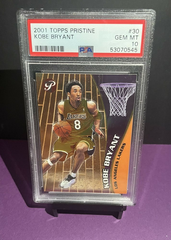 Auction Prices Realized Basketball Cards 2001 Topps Pristine Kobe  