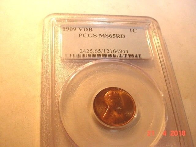 HIGH END 1909 VDB MS 65 RED LINCOLN CENT, MS65RD - PCGS Auction Prices