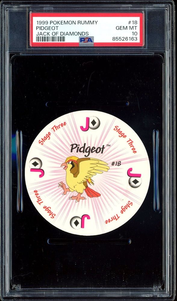 1999 pidgeot pokemon card 18 Topps TV Animation Series 1 NM [2] Wing Attack (20) Attack 2 1999 Pokemon Jungle 8 Pidgeot-holo