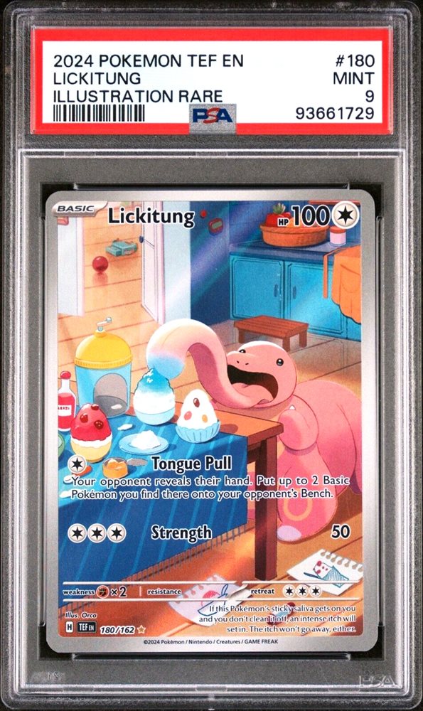 eBay Auction Item 365051340826 TCG Cards 2024 Pokemon Tef EN-Temporal Forces