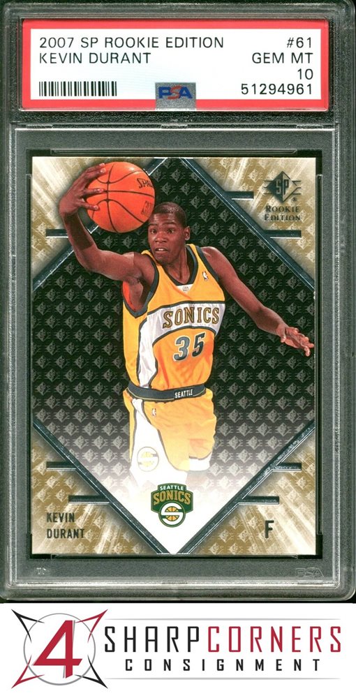 その他 PSA10 Kevin Durant Rookie 2008 SP Authen PSA10 Kevin Durant Rookie 2008 SP Authen